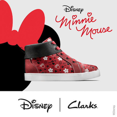 clarks mickey mouse trainers